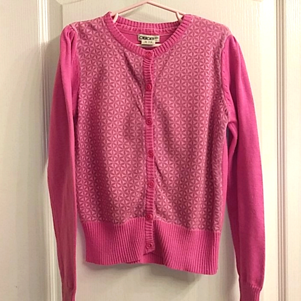 Cherokee Pink Girl Cardigan